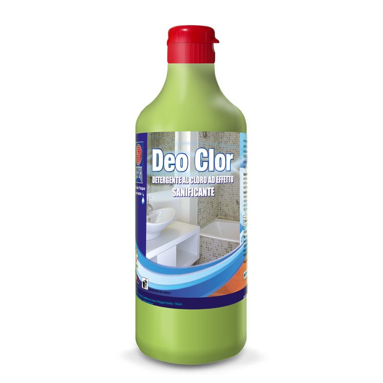 DEO CLOR detergente Gel sanificante al cloro-attivo 